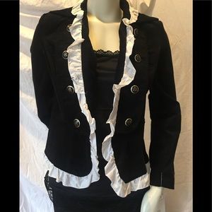 NY Collection velvet jacket